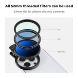 K&F Concept Smartphone ND2-400 Filter 52mm w/ Clip - image 4 of 5