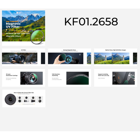K&F Concept Magnetic UV Filter Nano C 67mm - image 3 of 5