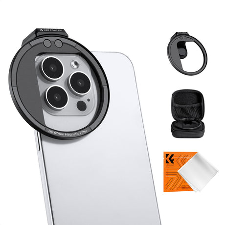 K&F Concept Lens Filter Clip 67mm Magnetic For Smartphone