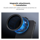 K&F Concept Lens Filter Clip 67mm Magnetic For Smartphone - image 3 of 5