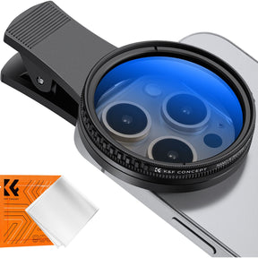 K&F Concept Smartphone CPL Filter 52mm w/ Clamp