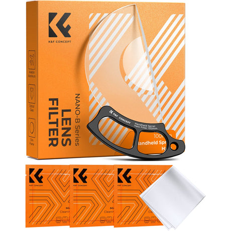 K&F Concept 100mm Handheld Spiral Vortex Filter