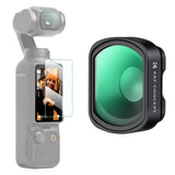 K&F Concept 10X Macro Lens DJI Osmo Pocket 3 + Screenprot.