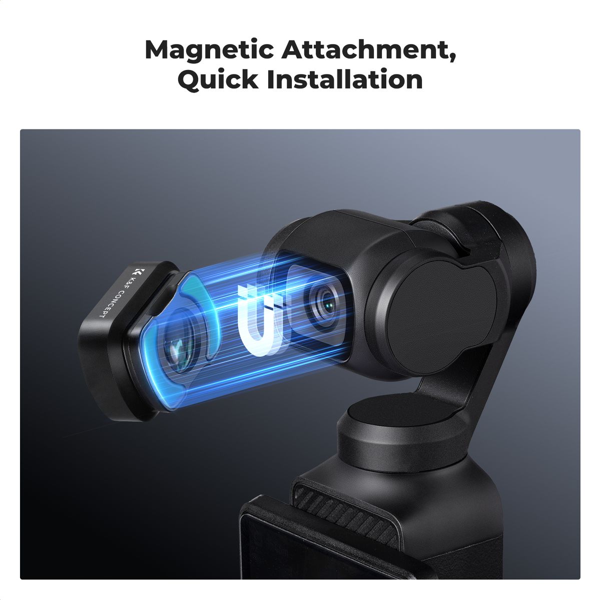 K&F Concept 10X Macro Lens DJI Osmo Pocket 3 + Screenprot. - image 2 of 5