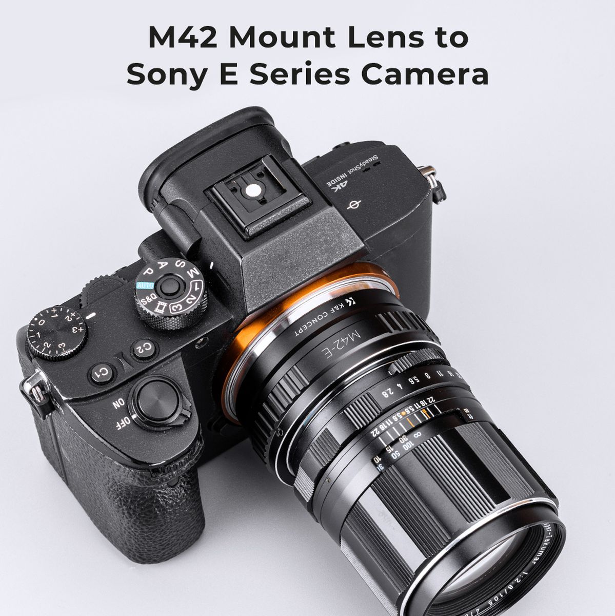 K&F Concept Lens Adapter M42 Sony E-Mount - image 3 of 5
