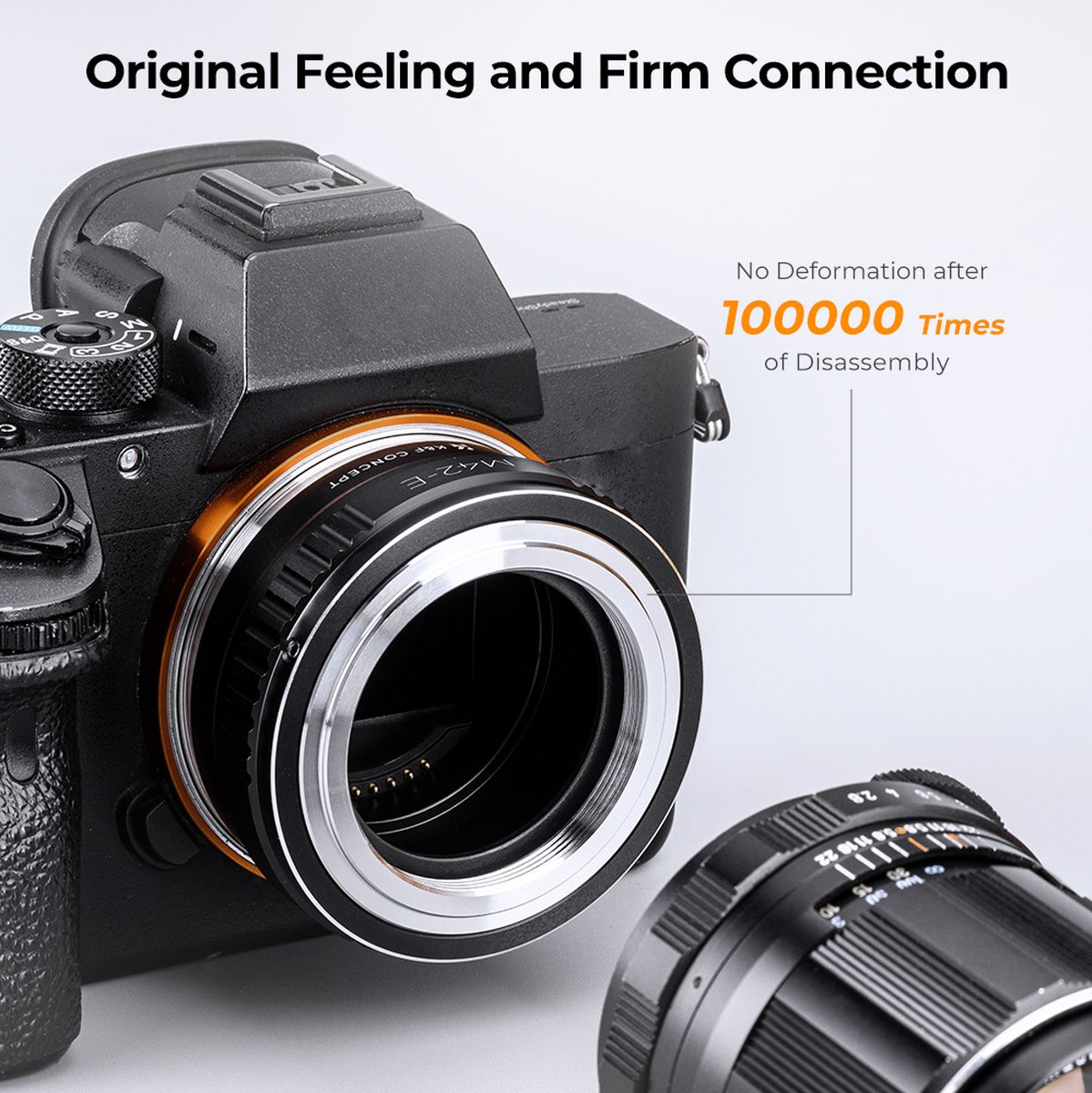 K&F Concept Lens Adapter M42 Sony E-Mount - image 4 of 5