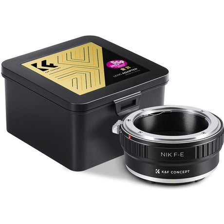 K&F Concept Lens Adapter Nikon F Sony E-Mount