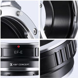 K&F Concept Lens Adapter Canon EOS (EF / EF-S) Sony E-Mount