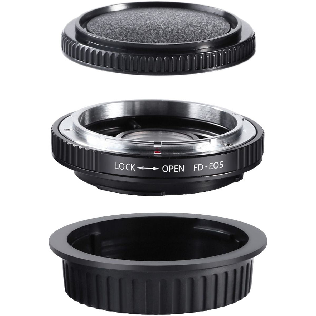 K&F Concept Lens Adapter Canon FD Canon EOS (EF / EF-S) (w/ Glass) - image 3 of 5