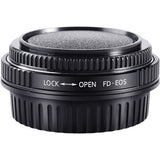 K&F Concept Lens Adapter Canon FD Canon EOS (EF / EF-S) (w/ Glass) - image 5 of 5