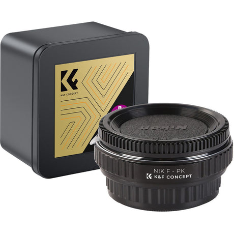 K&F Concept Lens Adapter Nikon F Pentax K (w/ Glass) - image 3 of 5