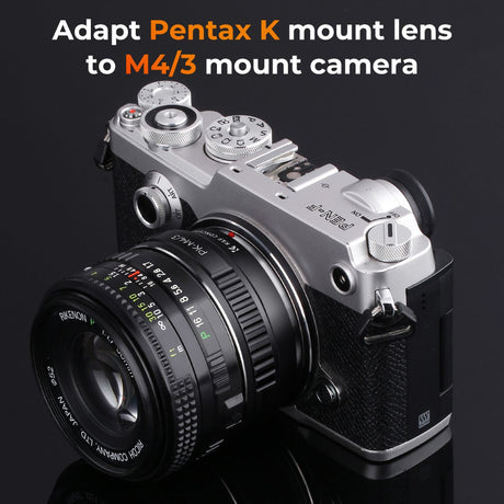 K&F Concept Lens Adapter Pentax K Micro 4/3 - image 5 of 5