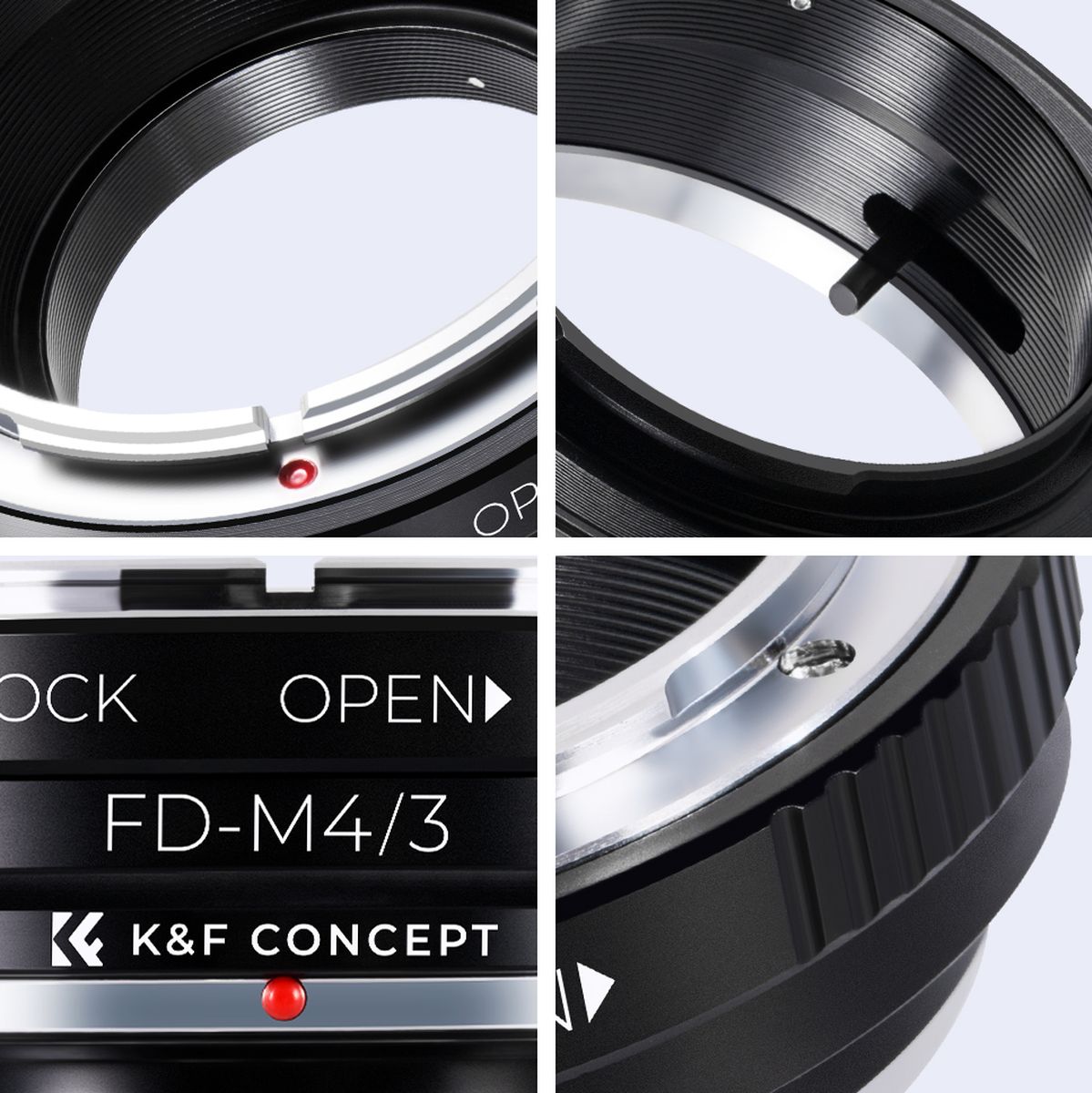 K&F Concept Lens Adapter Canon FD Micro 4/3 - image 4 of 5