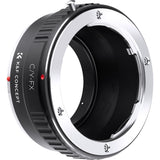 K&F Concept Lens Adapter Contax Yashica Fujifilm X