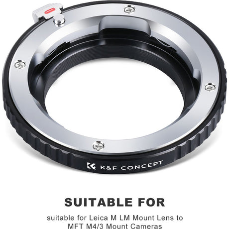 K&F Concept Lens Adapter Leica M Micro 4/3 - image 4 of 5