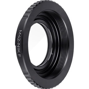 K&F Concept Lens Adapter M42 Nikon F (w/ Glass)