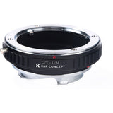 K&F Concept Lens Adapter Contax Yashica Leica M