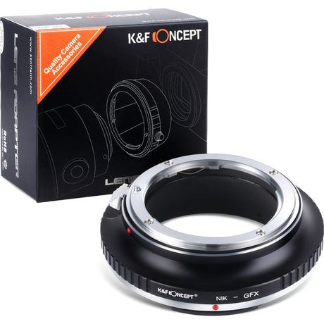 K&F Concept Lens Adapter Nikon F Fujifilm GFX.