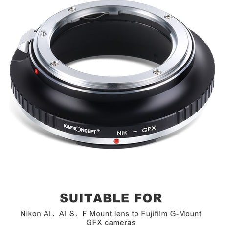 K&F Concept Lens Adapter Nikon F Fujifilm GFX. - image 3 of 5