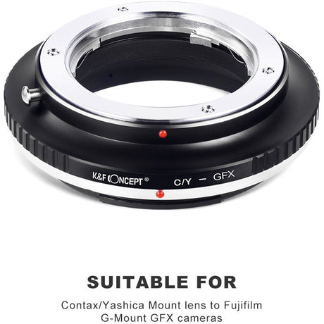 K&F Concept Lens Adapter Contax Yashica Fujifilm GFX - image 2 of 5