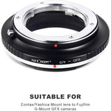 K&F Concept Lens Adapter Contax Yashica Fujifilm GFX - image 3 of 5