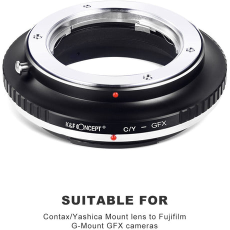 K&F Concept Lens Adapter Contax Yashica Fujifilm GFX - image 3 of 5