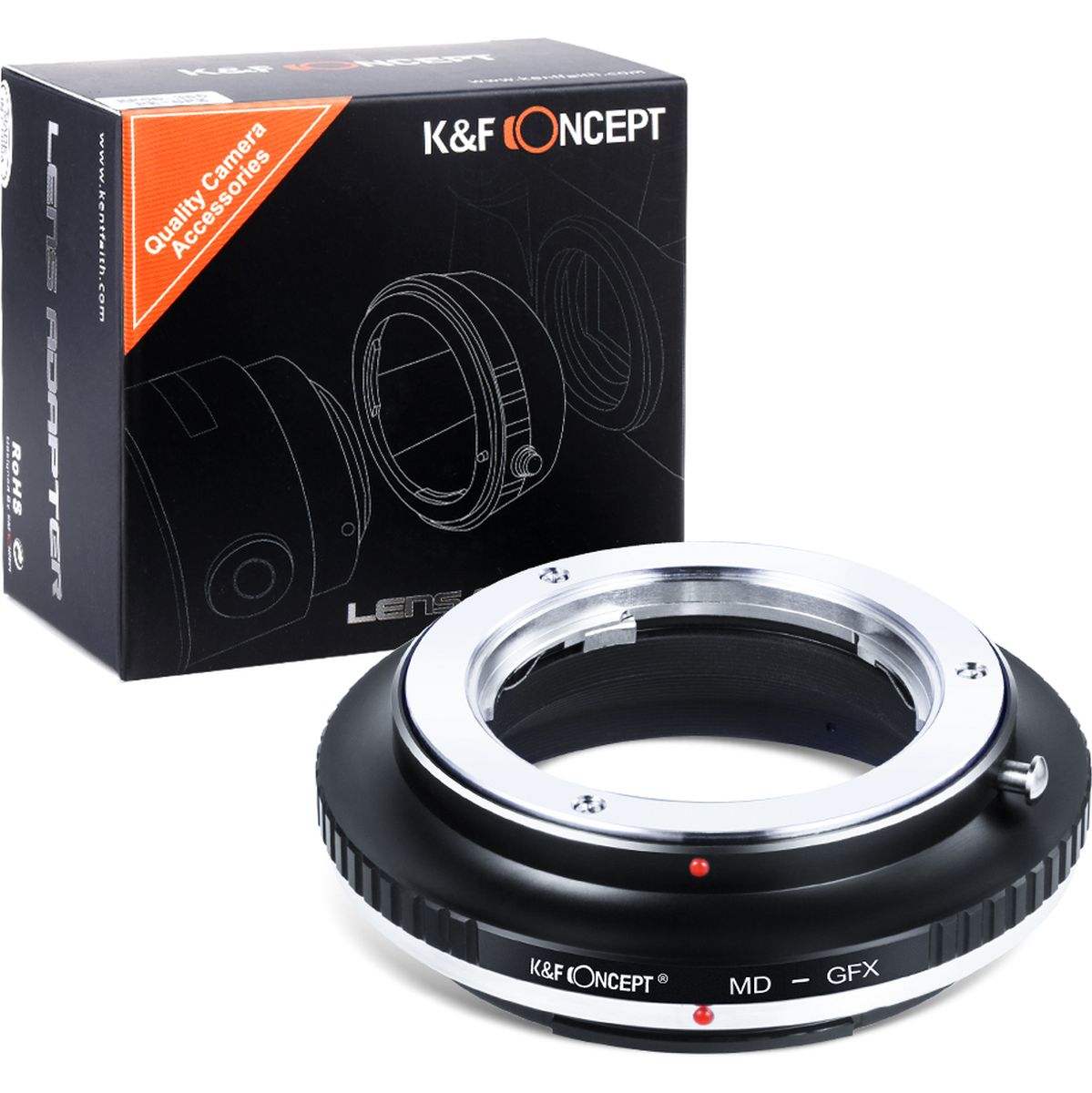 K&F Concept Lens Adapter Minolta MD Fujifilm GFX