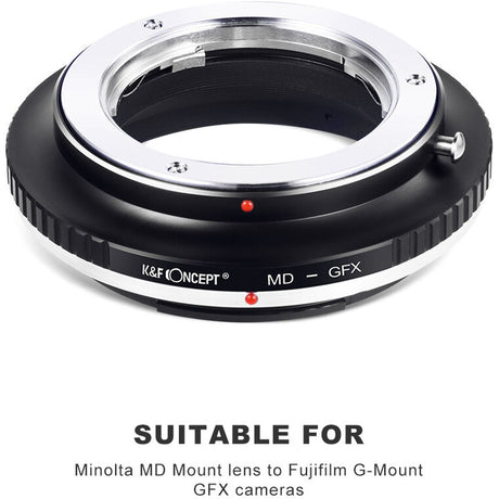 K&F Concept Lens Adapter Minolta MD Fujifilm GFX - image 4 of 5