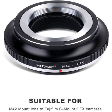 K&F Concept Lens Adapter M42 Fujifilm GFX - image 2 of 5