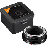 K&F Concept Lens Adapter Canon FD Nikon Z
