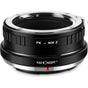 K&F Concept Lens Adapter Pentax K Nikon Z