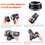 K&F Concept Lens Adapter Olympus OM Nikon Z - image 5 of 5