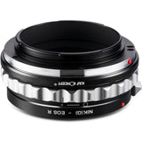 K&F Concept Lens Adapter Nikon F (G-Type) EOS R.