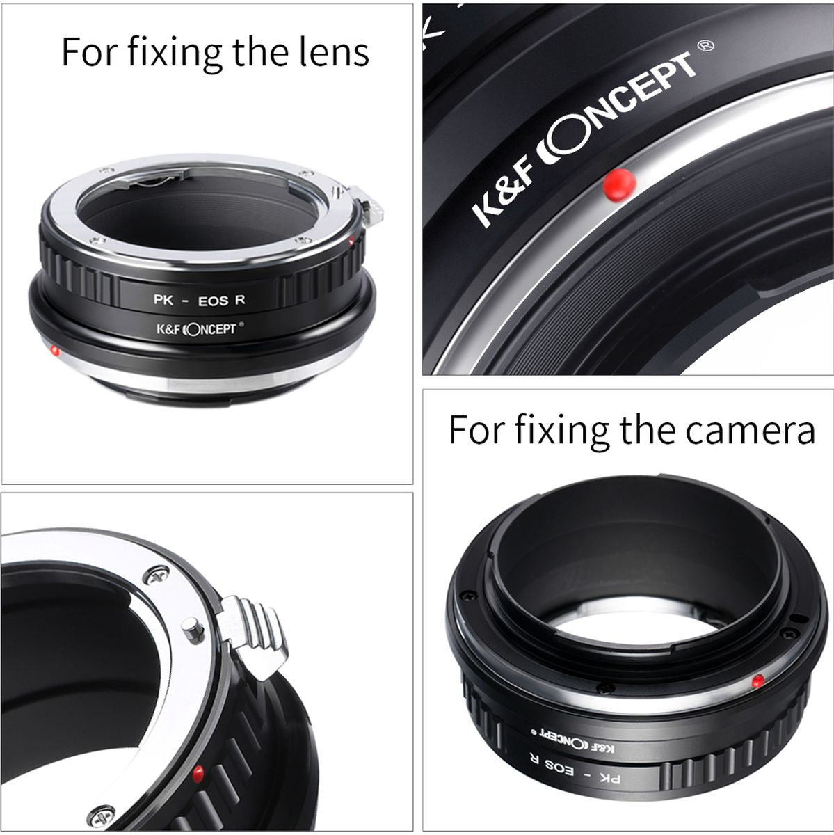 K&F Concept Lens Adapter Pentax K EOS R - image 5 of 5