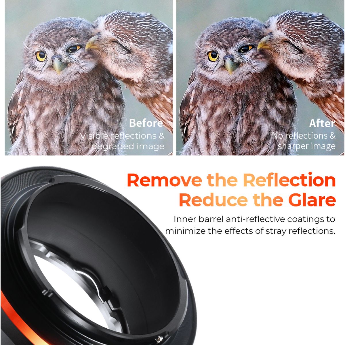 K&F Concept Lens Adapter Minolta MD Sony E-Mount (PRO)
