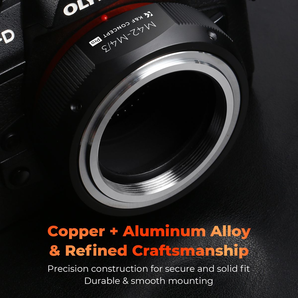 K&F Concept Lens Adapter M42 Micro 4/3 (PRO) - image 5 of 5