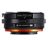 K&F Concept Lens Adapter Nikon F (G-Type) Fujifilm X (PRO)