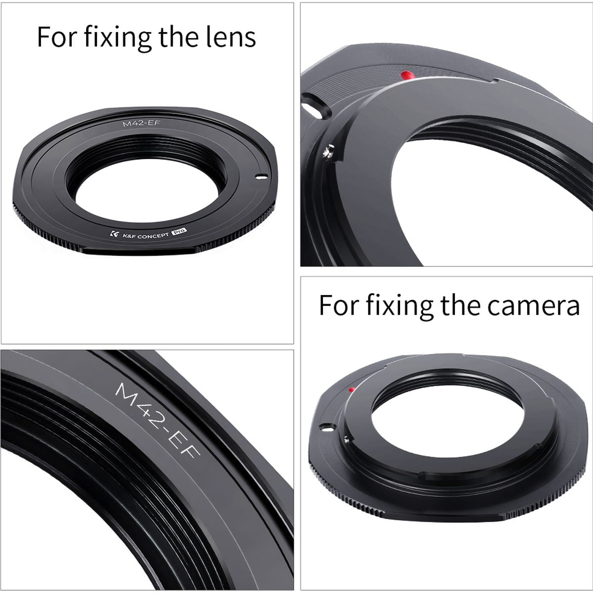 K&F Concept Lens Adapter M42 EOS (PRO) - image 4 of 5