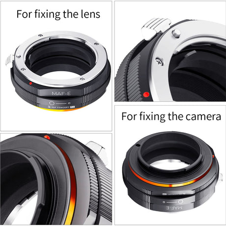 K&F Concept Lens Adapter Sony A To Minolta AF Sony E-Mount (PRO) - image 2 of 5