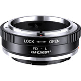 K&F Concept Lens Adapter Canon FD Leica L - image 2 of 5