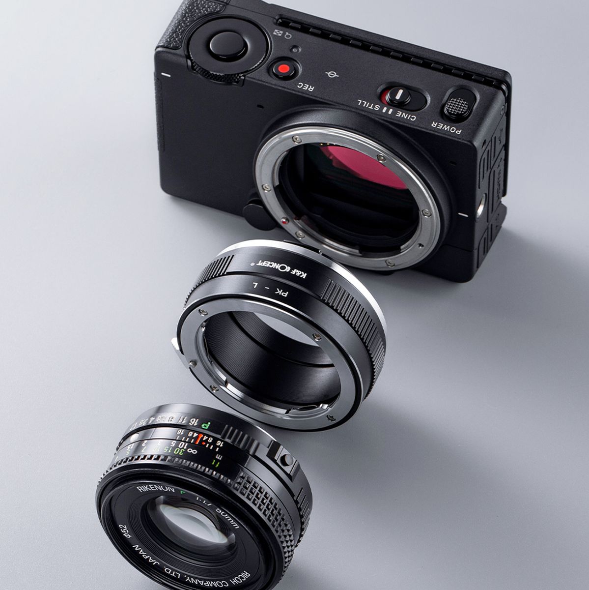 K&F Concept Lens Adapter Pentax K Leica L - image 4 of 5