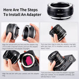 K&F Concept Lens Adapter Pentax K Leica L - image 5 of 5