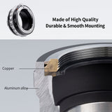 K&F Concept Lens Adapter Nikon F (G-Type) Leica L