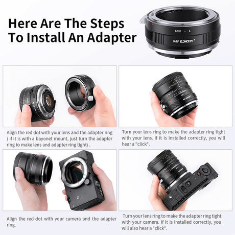 K&F Concept Lens Adapter Nikon F Leica L - image 5 of 5
