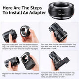 K&F Concept Lens Adapter M42 Leica L - image 4 of 5