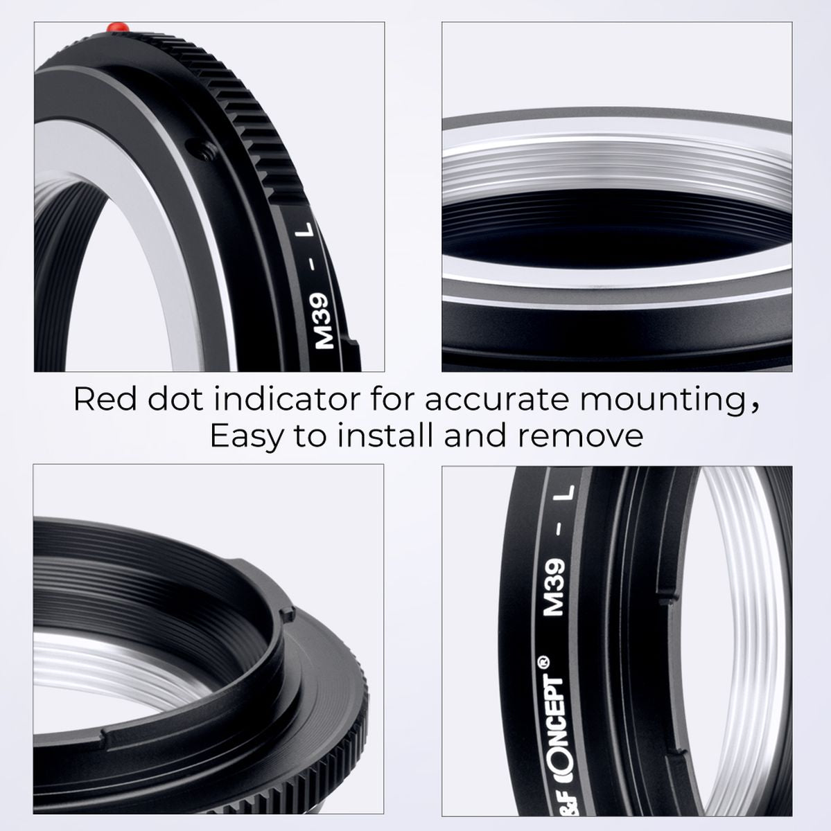 K&F Concept Lens Adapter M39 Leica L - image 4 of 5