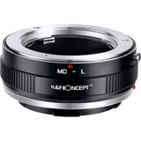 K&F Concept Lens Adapter Minolta MD Leica L