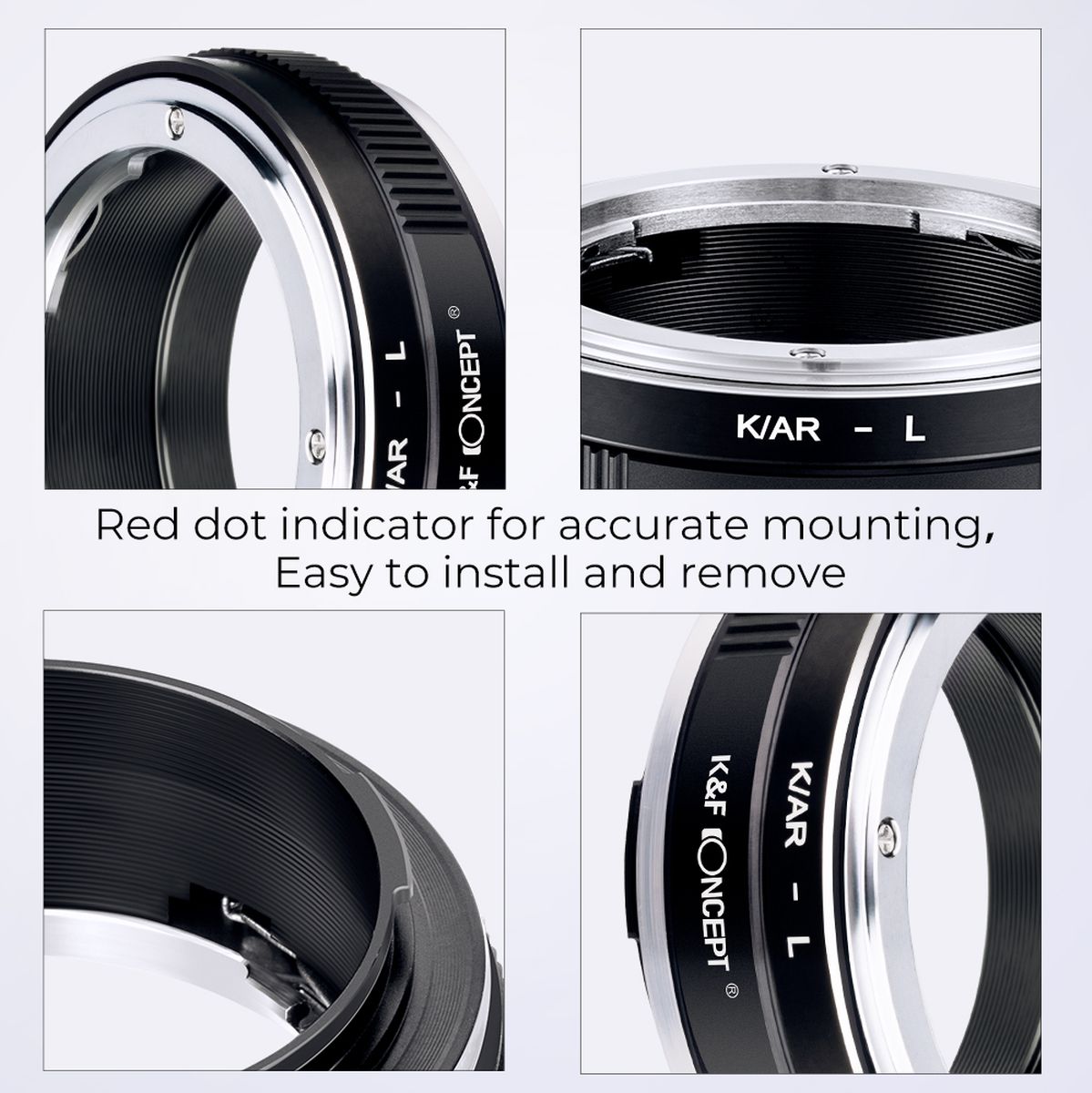 K&F Concept Lens Adapter Konica AR Leica L. - image 5 of 5