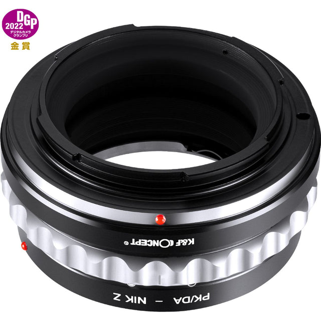 K&F Concept Lens Adapter Pentax K/DA Nikon Z