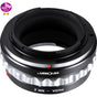 K&F Concept Lens Adapter Pentax K/DA Nikon Z